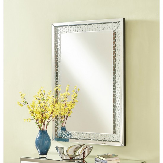 Elegant Lighting MR9159 Sparkle 47 X 31 inch Clear Wall Mirror Home Decor