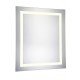 Elegant Lighting MRE-6041 Nova 40 X 32 inch Glossy White Lighted Wall Mirror in 3000K, Rectangle