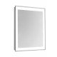 Elegant Lighting MRE-6102 Nova 40 X 20 inch Glossy White Lighted Wall Mirror, Rectangle