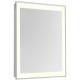 Elegant Lighting MRE-6112 Nova 40 X 20 inch Glossy White Lighted Wall Mirror, Rectangle