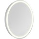 Elegant Lighting MRE-6116 Nova 28 X 21 inch Glossy White Lighted Wall Mirror in 3000K, Oval