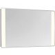 Elegant Lighting MRE-6213 Nova 30 X 24 inch Glossy White Lighted Wall Mirror in 3000K, Rectangle