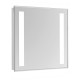 Elegant Lighting MRE-6301 Nova 30 X 20 inch Glossy White Lighted Wall Mirror in 5000K, Rectangle