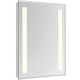 Elegant Lighting MRE-6314 Nova 40 X 24 inch Glossy White Lighted Wall Mirror in 3000K, Rectangle