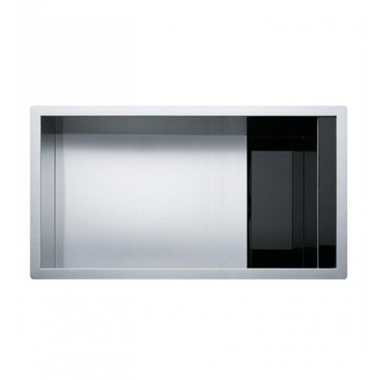 Franke CLV110-31 Crystal 32 1/2" Single Bowl Undermount Stainless Steel Kitchen Sink