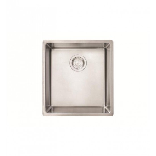 Franke CUX11015 Cube 16 1/2" Stainless Steel Single Basin Undermount Kitchen Sink