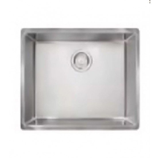 Franke CUX11023 Cube 24 5/8" Single Bowl Undermount Stainless Steel Kitchen Sink