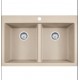 Franke DIG62D91 Primo 33" Double Basin Undermount/Drop In Granite Kitchen Sink from Home Collection