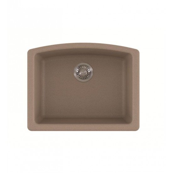 Franke ELG11022 Ellipse 25" Granite Single Basin Undermount Kitchen Sink