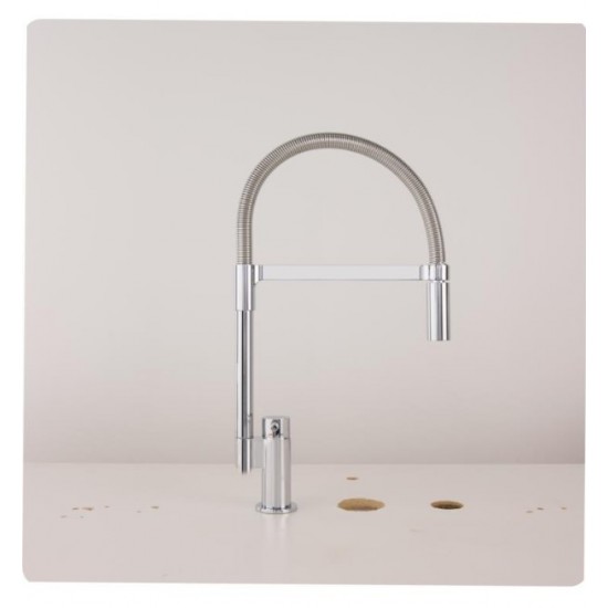 Franke FF29 Manhattan High Arch Pulldown Spray Kitchen Faucet