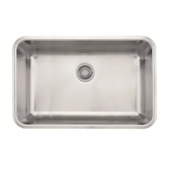 Franke GDX11028 Grande 30 1/8" Single Basin Undermount Stainless Steel Kitchen Sink