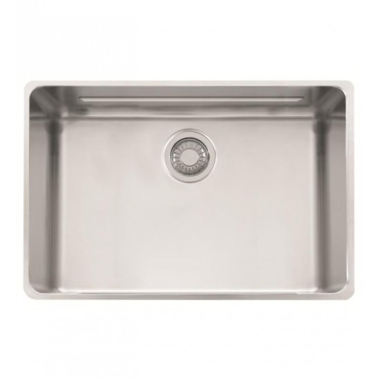 Franke KBX11021 Kubus 22 7/8" Single Basin Undermount Stainless Steel Kitchen Sink