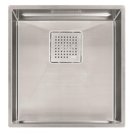 Franke PKX11016 Peak 16 7/8" Single Basin Undermount Stainless Steel Kitchen Sink