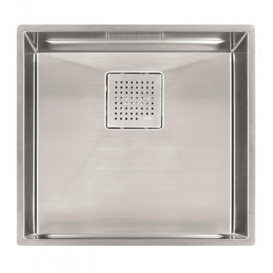 Franke PKX11018 Peak 18 7/8" Single Basin Undermount Stainless Steel Kitchen Sink