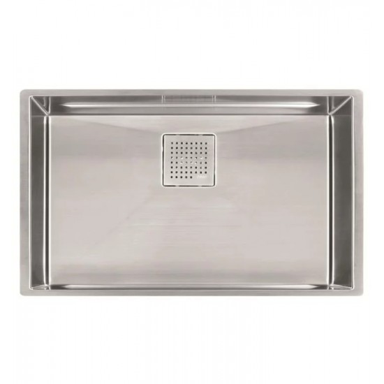 Franke PKX11028 Peak 28 3/4" Single Basin Undermount Stainless Steel Kitchen Sink