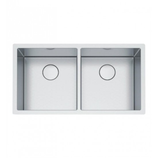 Franke PS2X120-16-16 Professional 2.0 35 1/2" Double Bowl Undermount Stainless Steel Kitchen Sink