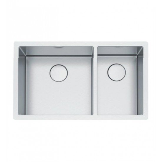 Franke PS2X160-18-11 Professional 2.0 32 1/2" Double Bowl Undermount Stainless Steel Kitchen Sink