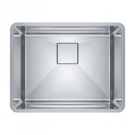 Franke PTX110-22 Pescara 23 5/8" Single Bowl Undermount Stainless Steel Kitchen Sink