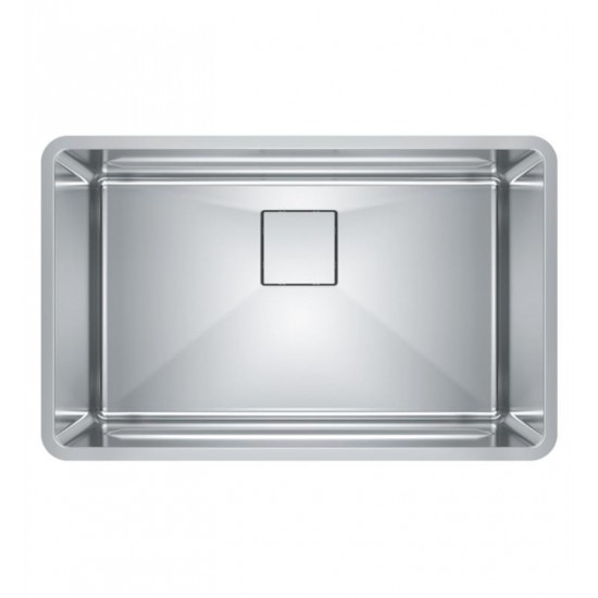 Franke PTX110-28 Pescara 29 1/2" Single Bowl Undermount Stainless Steel Kitchen Sink