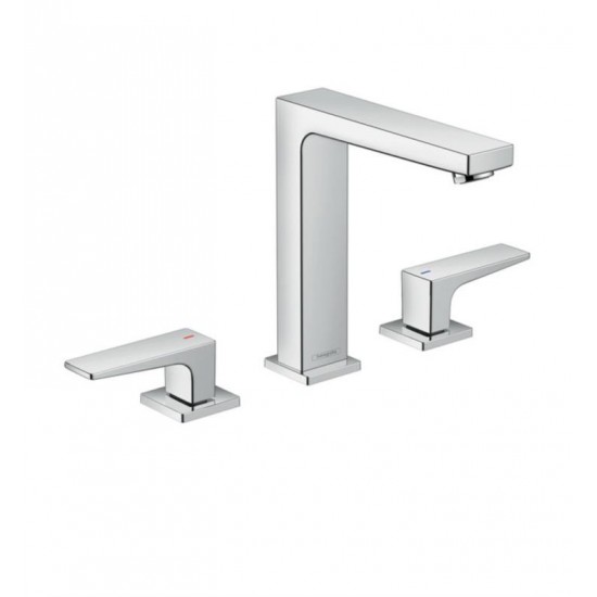 Hansgrohe 32519 Metropol 6 1/2" Widespread Bathroom Sink Faucet with Lever Handle