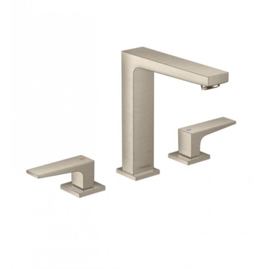 Hansgrohe 32519 Metropol 6 1/2" Widespread Bathroom Sink Faucet with Lever Handle