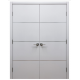 Nova HG-008 White Drawing Laminated Modern Interior Door