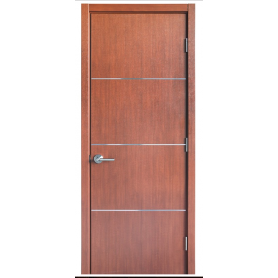 Nova HG-008 Korean Mahogany Laminated Modern Interior Door