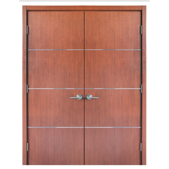Nova HG-008 Korean Mahogany Laminated Modern Interior Door