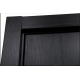 Nova HG-008 Black Ash Laminated Modern Interior Door
