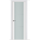 Nova Triplex 004 White Wood Lacquered Modern Interior Door
