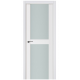 Nova Triplex 019 White Wood Lacquered Modern Interior Door