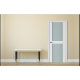 Nova Triplex 019 White Wood Lacquered Modern Interior Door