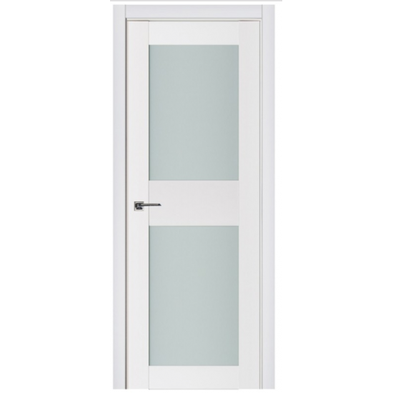 Nova Triplex 043 White Wood Lacquered Modern Interior Door