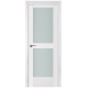 Nova Triplex 068 White Wood Lacquered Modern Interior Door