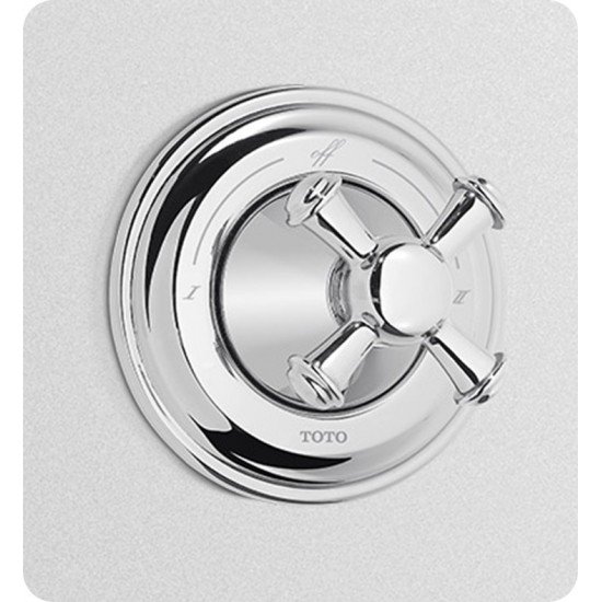 TOTO TS220D Vivian™ Two-Way Diverter Trim with Off - Cross Handle