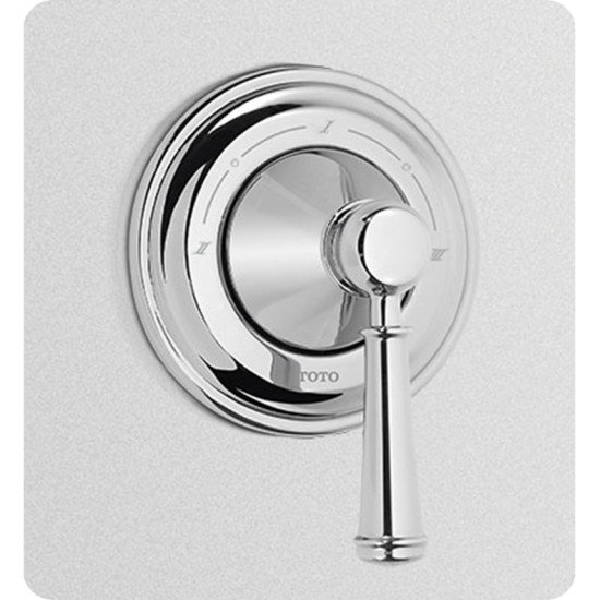 TOTO TS220X1 Vivian™ Three-Way Diverter Trim with Off - Lever Handle