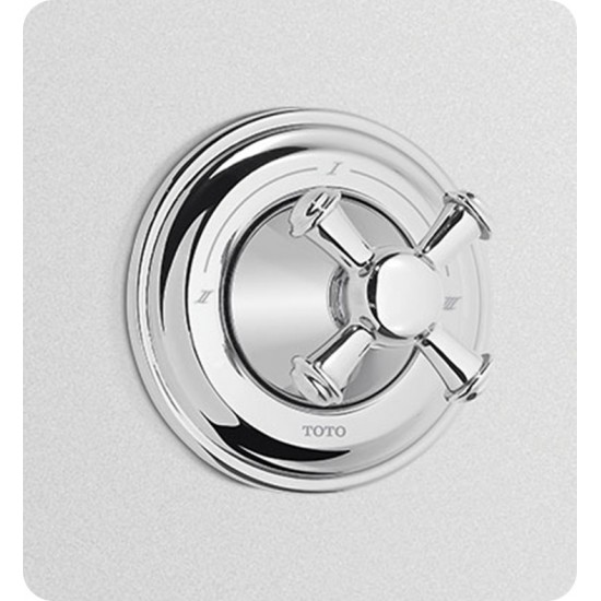 TOTO TS220XW Vivian™ Three-way Diverter Trim - Cross Handle