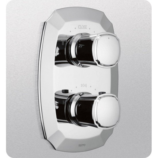 TOTO TS970C Guinevere® Thermostatic Mixing Valve with One-Way Volume Control