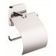 Hansgrohe 41508000 PuraVida 6 1/8" Toilet Paper Holder with Cover in Chrome