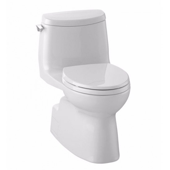 TOTO MS614114CUFG#01 Carlyle® II 1G One-Piece Toilet, 1.0 GPF, Elongated Bowl in Cotton