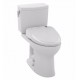 TOTO MW454584CUFG#01 Drake II 1G Two-Piece Elongated Toilet with 1.0 GPF Single Flush and S350e Connect+ Washlet