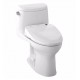 TOTO MW604584CEFG#01 UltraMax II One-Piece Elongated Bowl with 1.28 GPF Single Flush and S350e Connect+ Washlet