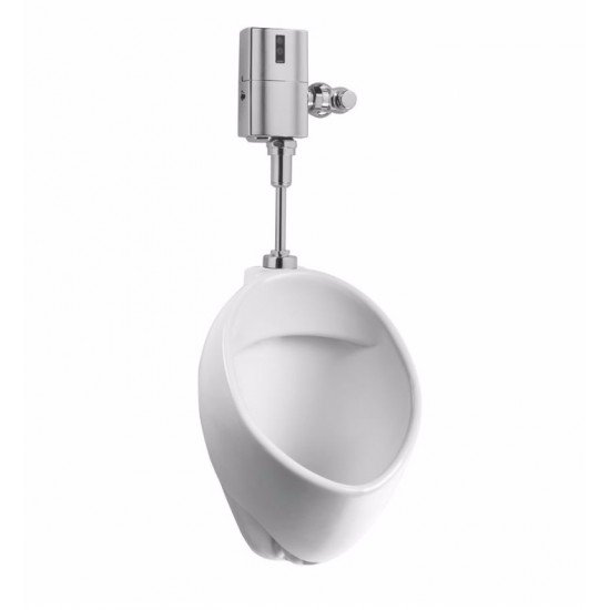 TOTO UT105U#01 Commercial Washout High-Efficiency Urinal with 3/4" Top Spud Inlet - ADA
