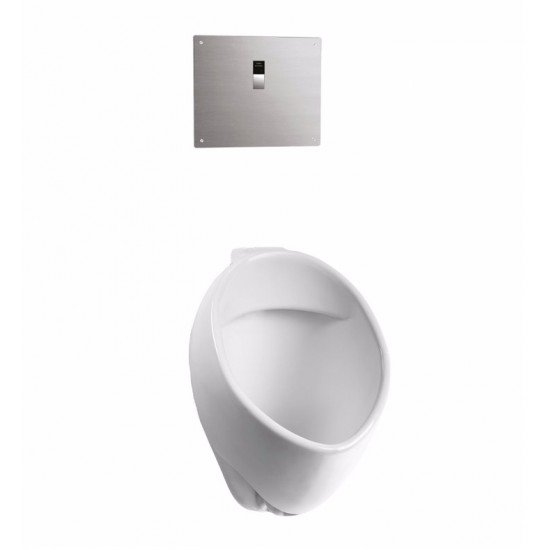 TOTO UT105UVG#01 Commercial Washout High-Efficiency Urinal, 1/8 GPF - ADA - SanaGloss®