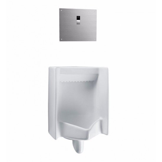 TOTO UT445UV#01 Commercial Washout High Efficiency Urinal with 3/4" Back Spud Inlet, 0.125 GPF - ADA
