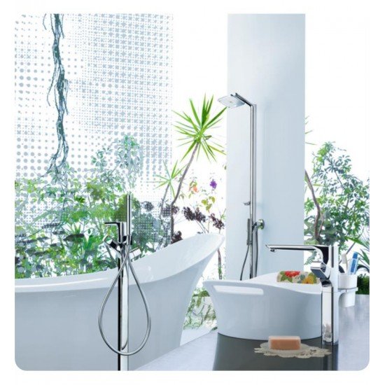 Hansgrohe 42434000 Axor Urquiola 4" Tumbler with Holder in Chrome