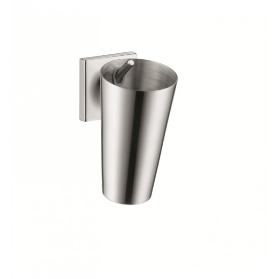 Hansgrohe 42734000 Axor Starck Organic 2 7/8" Toothbrush Tumbler in Chrome