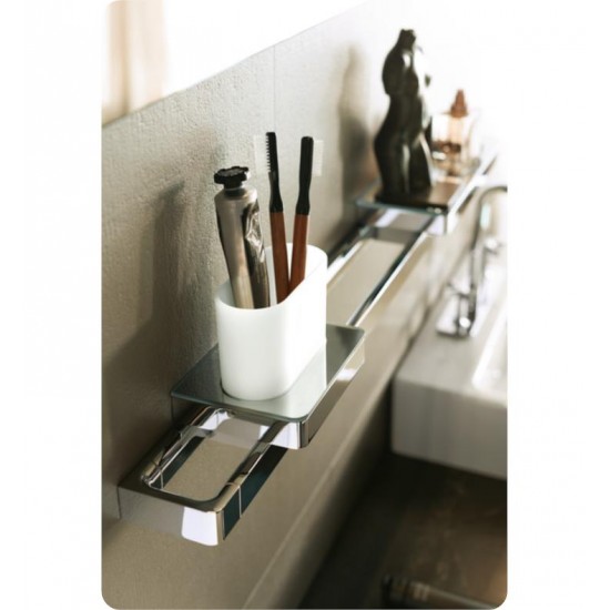 Hansgrohe 42834 Axor Universal 5 7/8" Toothbrush Holder/Tumbler