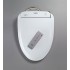 TOTO SW573#01 15 3/8" S300E Round Bidet Washlet with Wireless Remote in Cotton