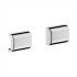 Hansgrohe 42871820 Axor Universal 1 5/8" Back Cover for Rails in Brushed Nickel - Set of 2